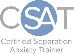 Certified Separation Anxiety Trainer badge logo