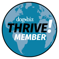 dogbiz THRIVE! Member badge logo